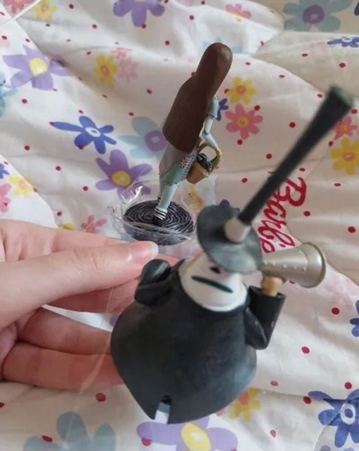 2 Figurines Sally et Le Maire Mayor L'Étrange Noël de Monsieur Jack Disney - photo numéro 4