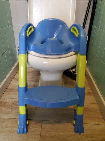 Réducteur de toilettes bleu Thermobaby