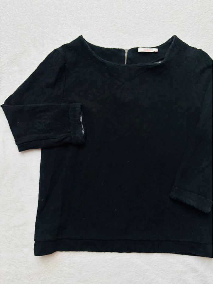 Haut noir Camaïeu -L - photo numéro 3