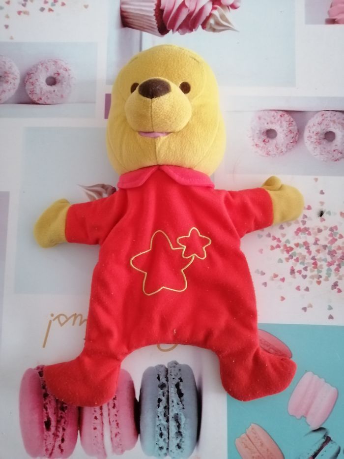 Doudou peluche musicale Winnie l'ourson - photo numéro 4