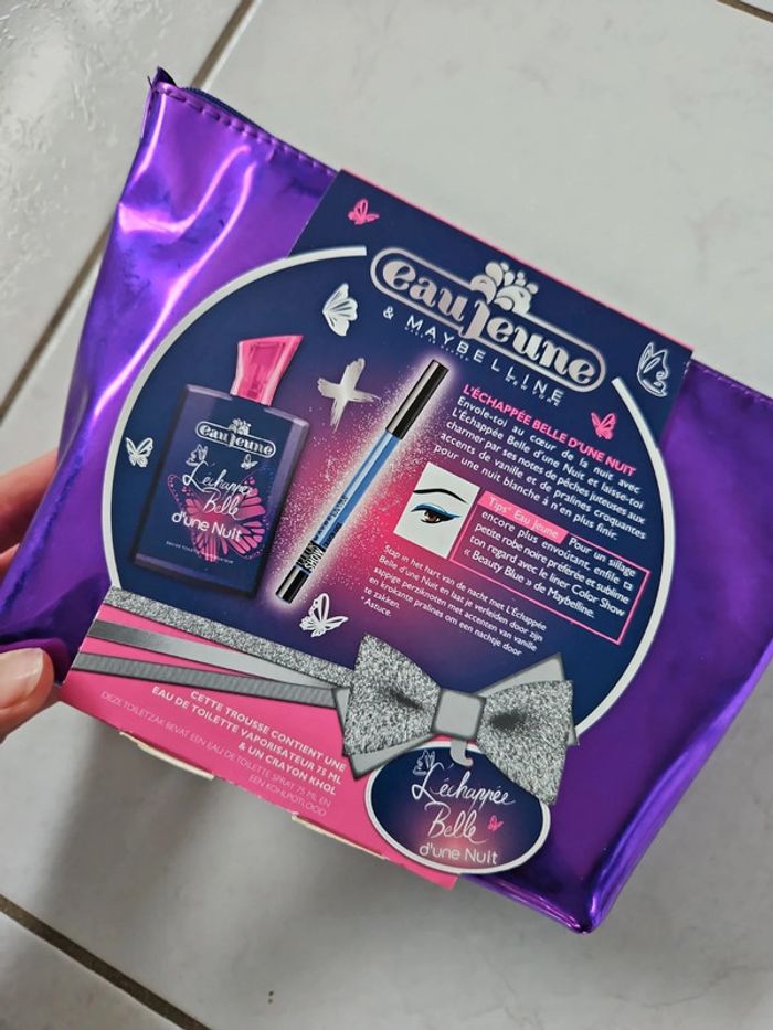 Eau jeune trousse échappée belle d'une nuit et 1 crayon khôl neuf - photo numéro 4