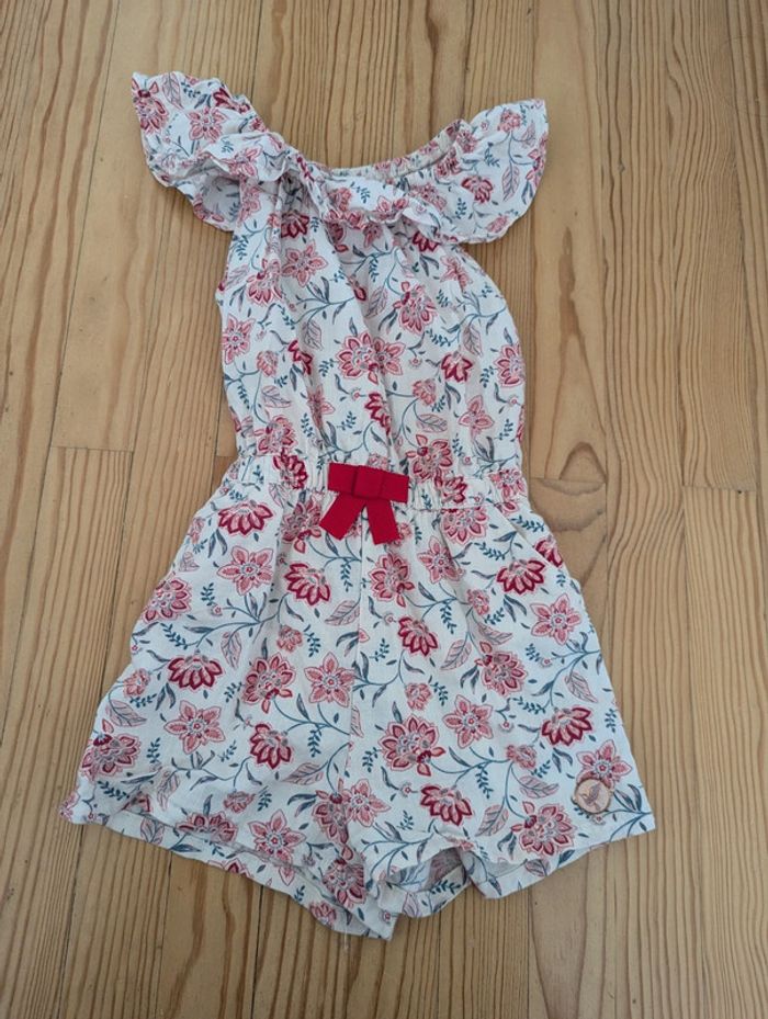 Combi short fleurs, 4 ans Sergent Major