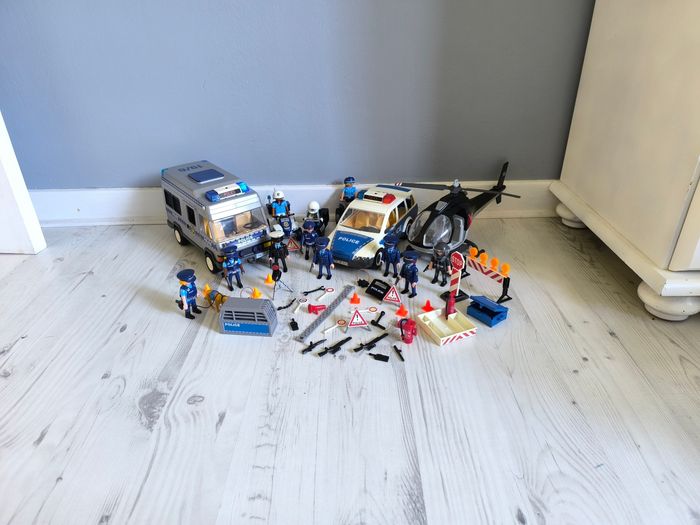 Lot de police playmobil