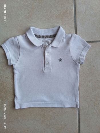 Polo Obaïbi taille 3 mois