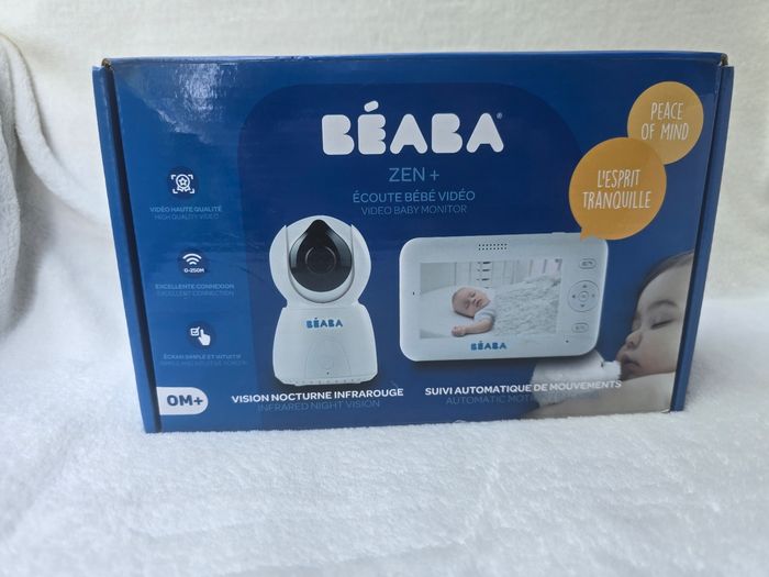 Babyphone Béaba Zen+ - Vision nocturne + boîte complète - photo numéro 4
