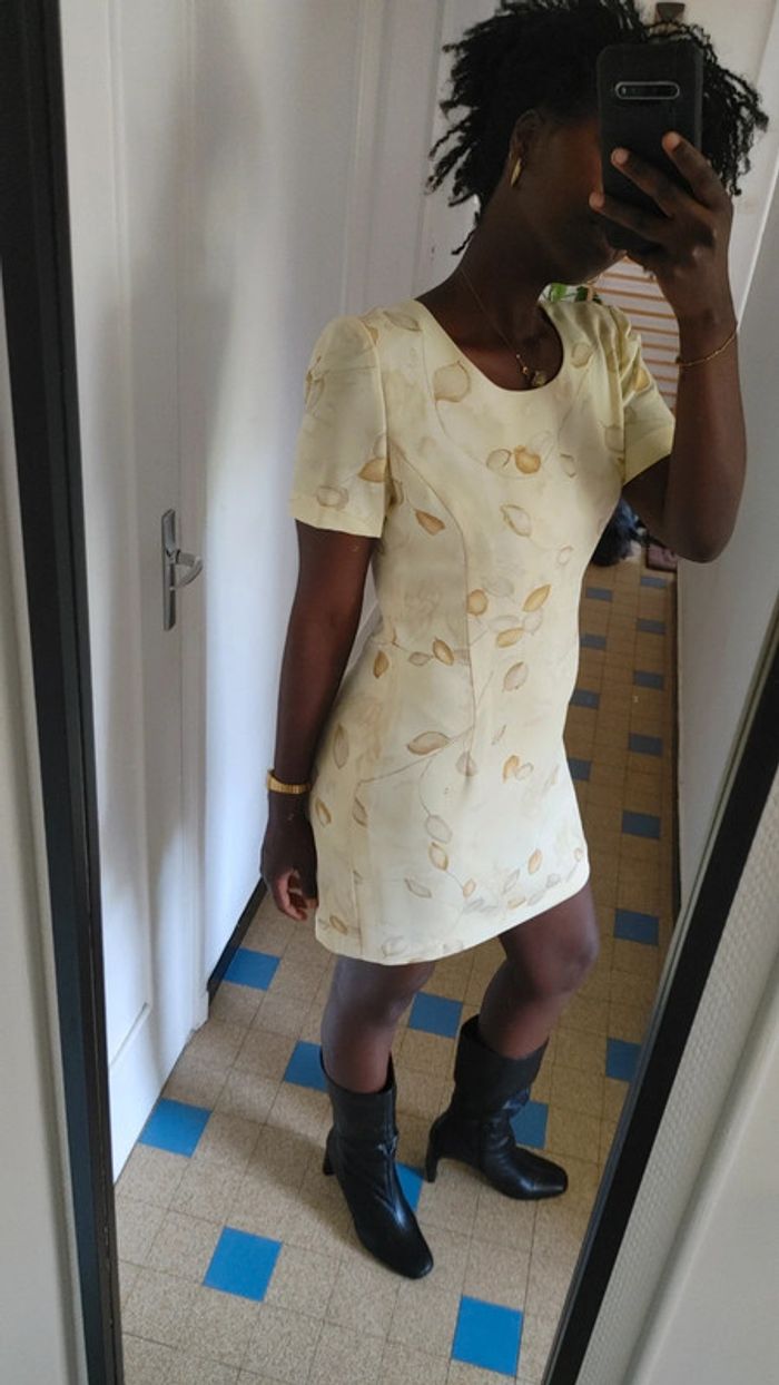 Ensemble robe vintage avec veste légère - photo numéro 5