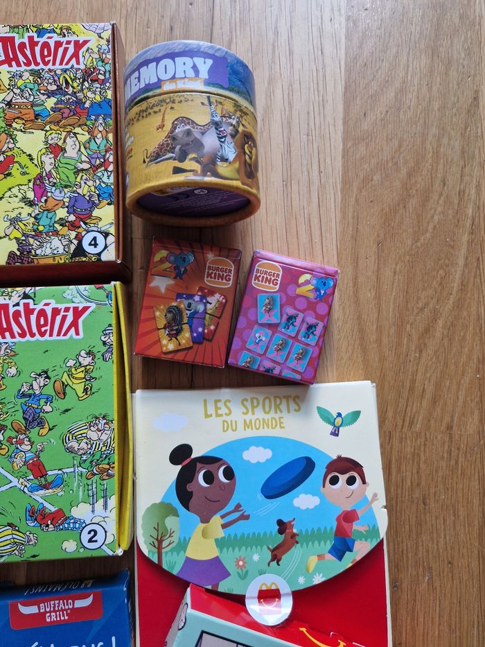 Lot petits jeux fast food - photo numéro 4