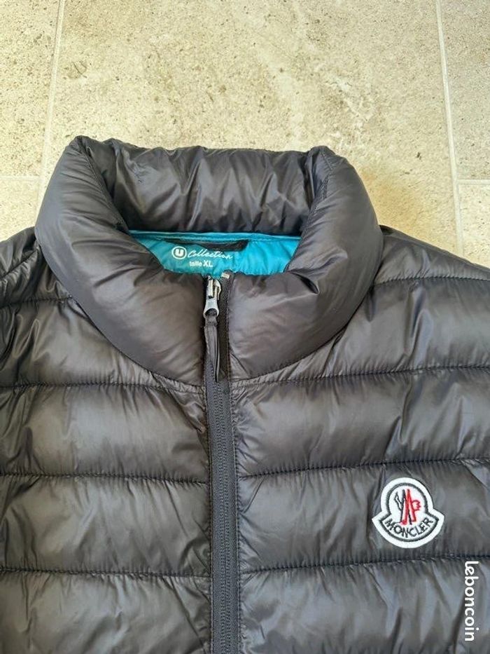 Blouson noir doudoune matelassée - photo numéro 2