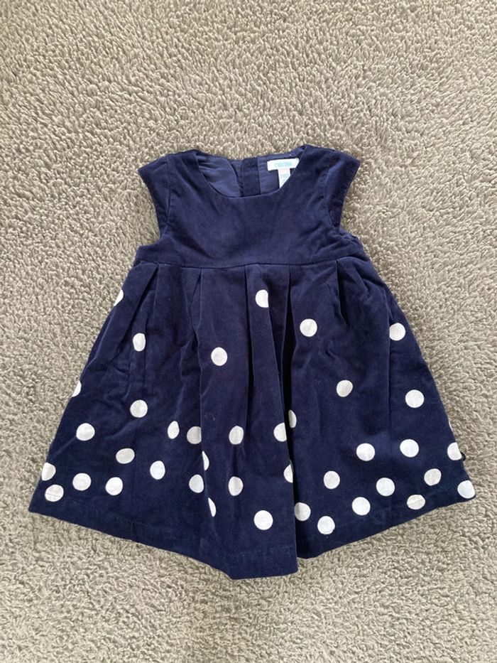 Robe bleue marine 23 mois