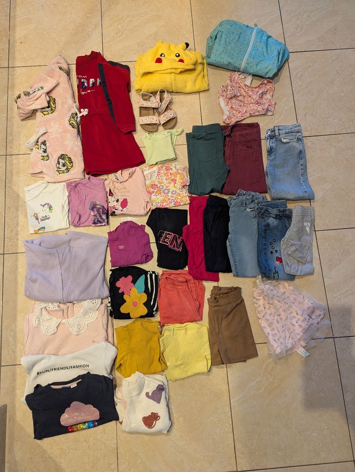 Lot vêtements fille 6 ans