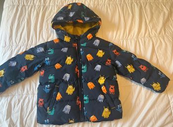 Veste doudoune friboo monstres