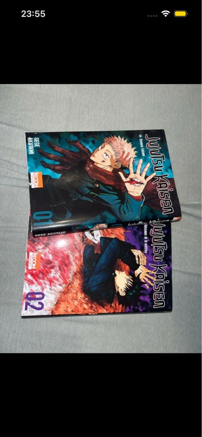 Jujutsu kaizen tome 1-2