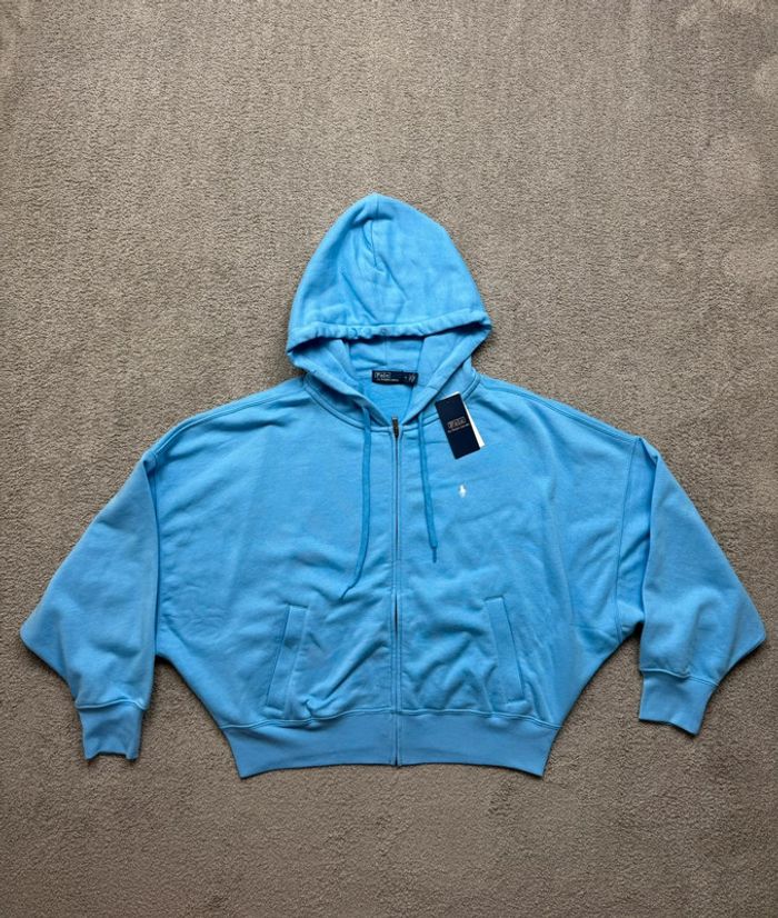 Gilet Ralph Lauren bleu clair taille M