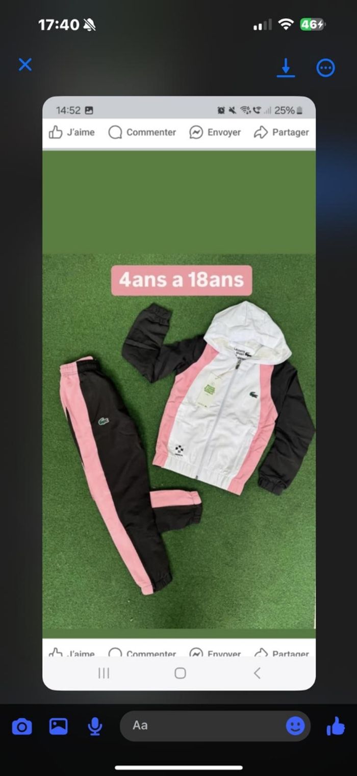 Lacoste M et 14 yamaha - photo numéro 2