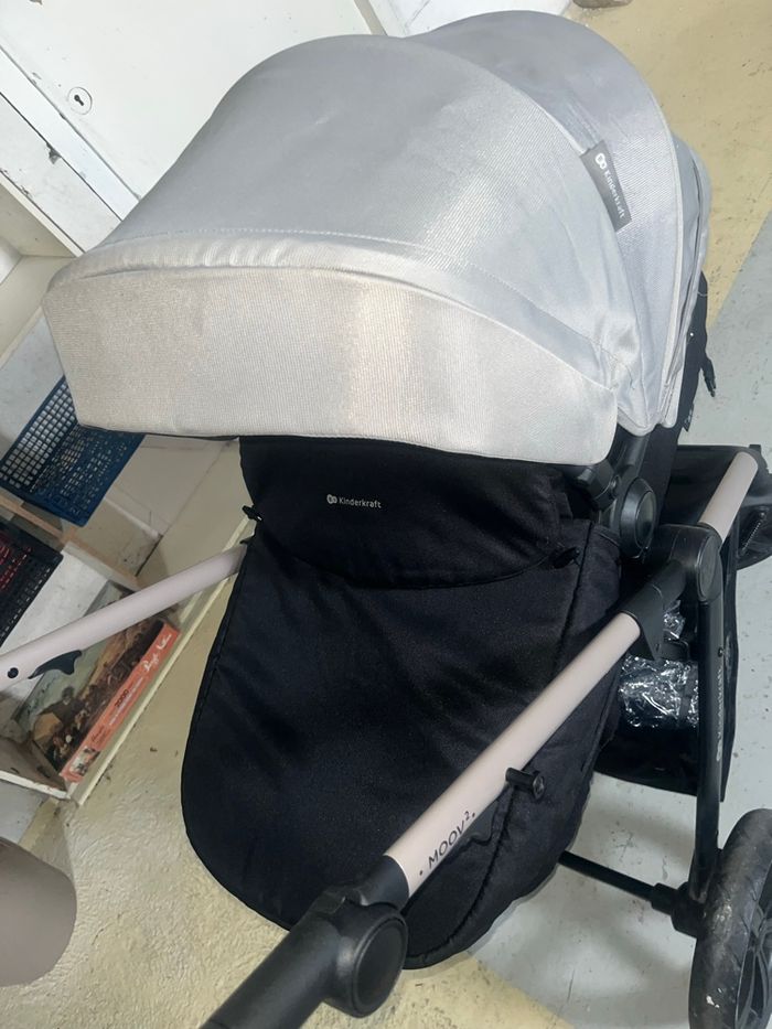 Poussette nacelle et abri de pluie kinderkraft - photo numéro 4