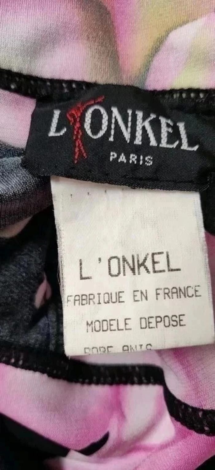 Superbe robe bustier fleurie L'onkel 40/42 - photo numéro 4