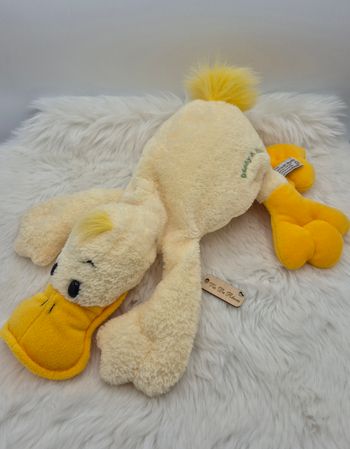 Doudou peluche canard canneton jaune Anna Club Plush