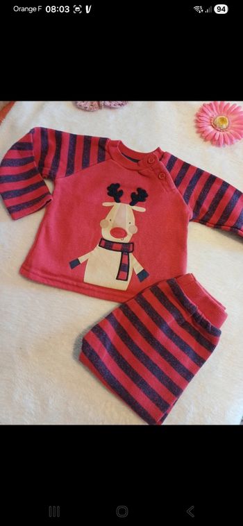 Ensemble bébé taille 3 mois