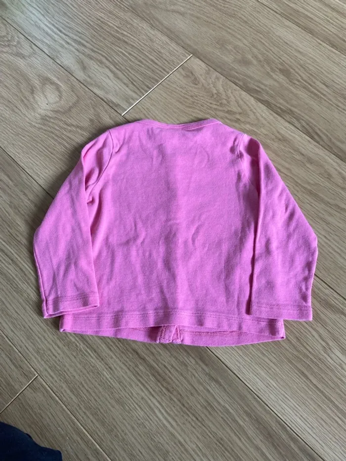 18 mois- t shirt gilet petit bateau manches longues - photo numéro 3