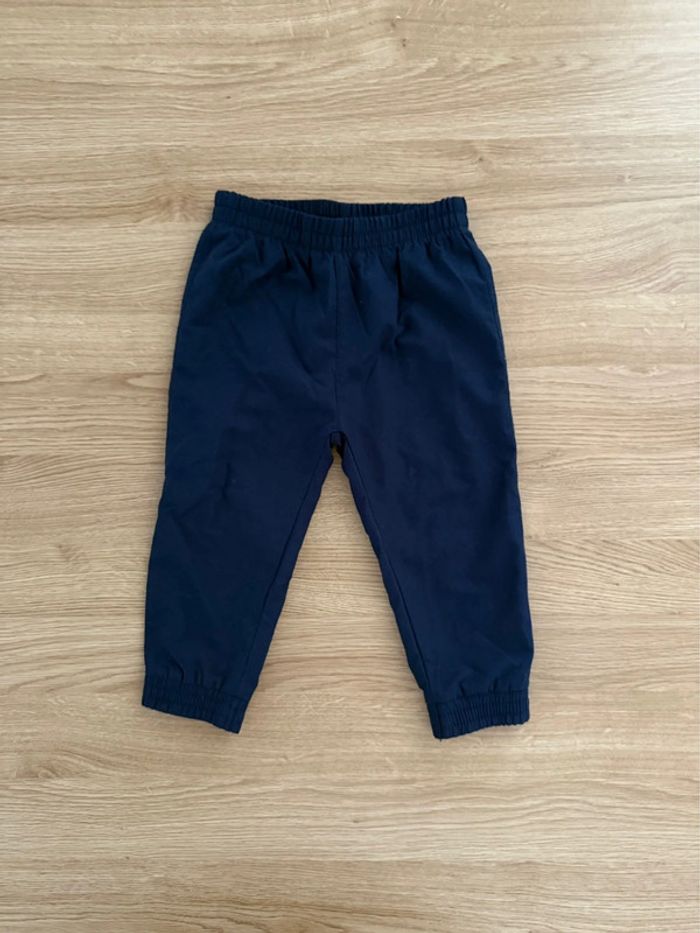 Pantalon marine doublé 18 mois garçon