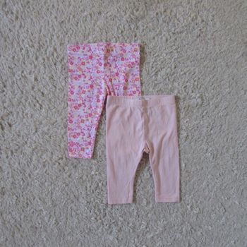 Lot de 2 leggings 6 mois