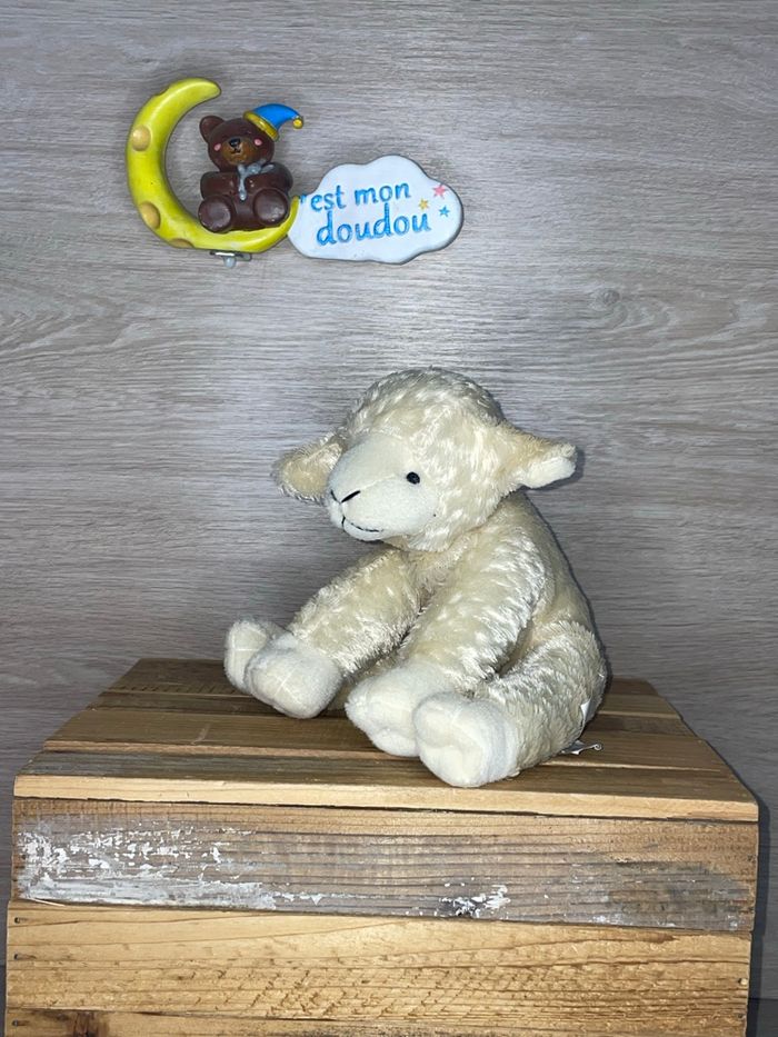 DIV487 doudou mouton 🐑 bergère de France - photo numéro 1