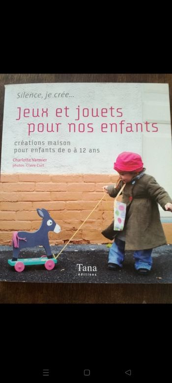 Livre DIY Jeux et jouets pour nos enfants