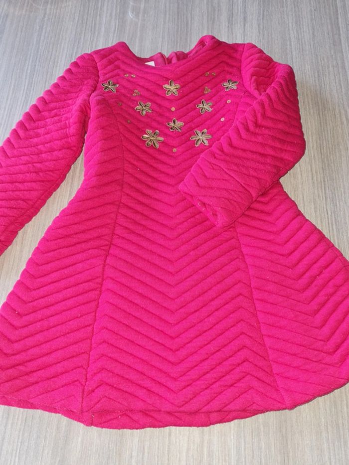 Robe 👗 catimini fushia - photo numéro 2