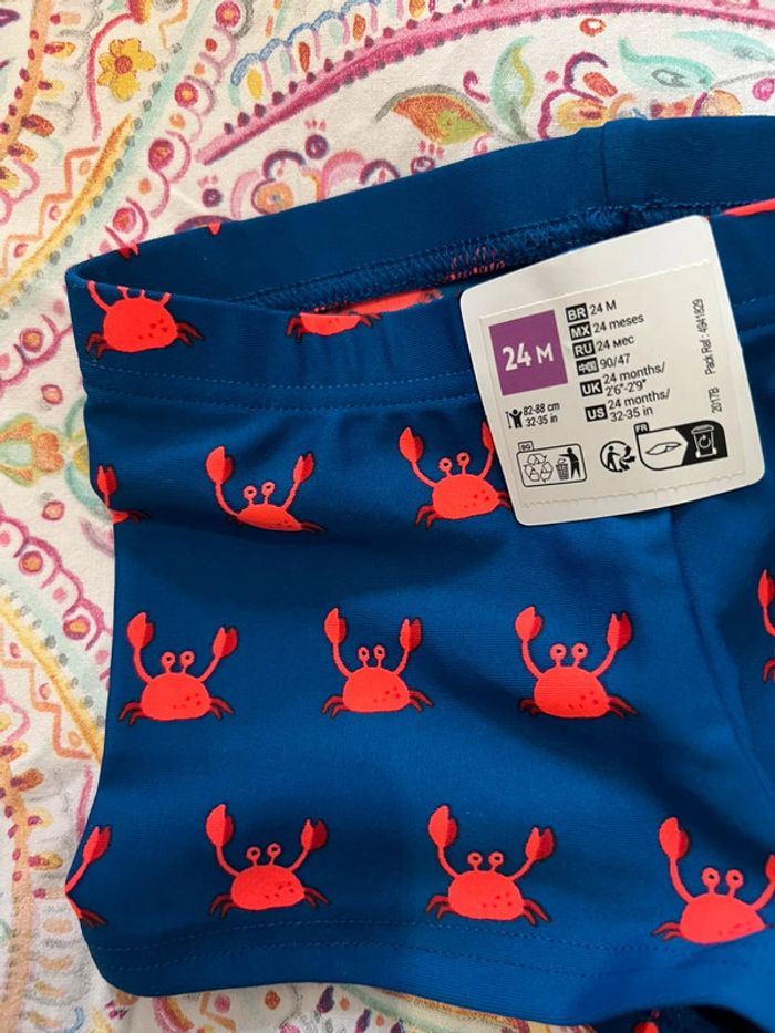 Short de bain bébé taille 24 mois - photo numéro 2