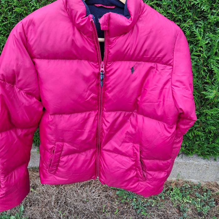 Manteau Doudoune Rose Fushia Ralph Lauren