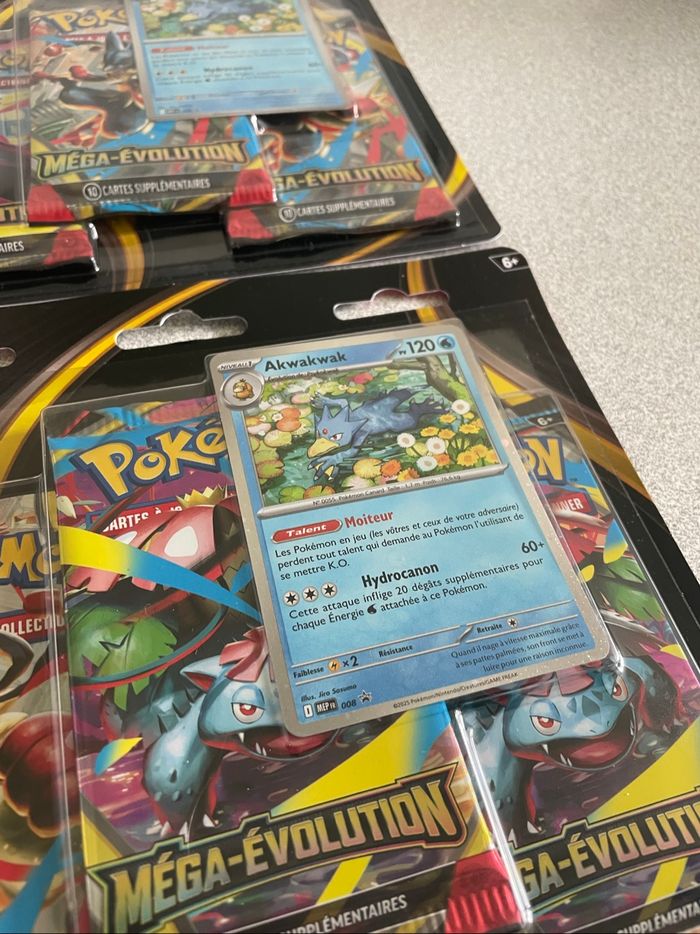 Lot Tripack Pokemon Méga Évolution (ME01/EV11) - photo numéro 3