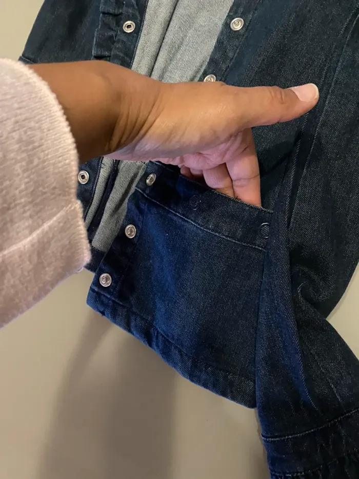 Veste en jeans cyrillus - photo numéro 3