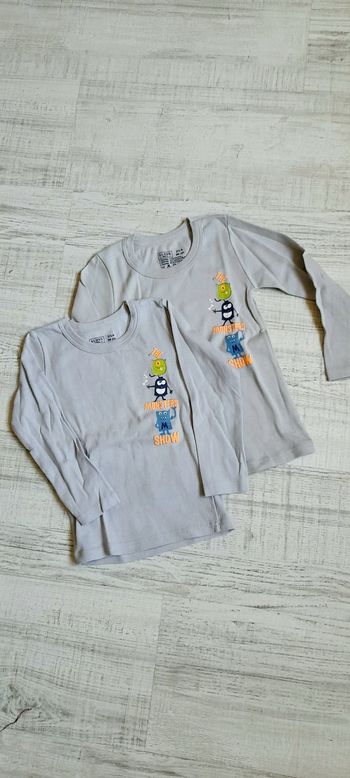 Lot de 2 maillots de corps