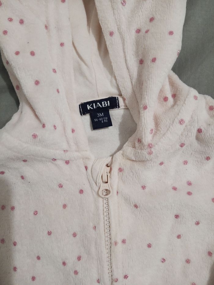 Veste à pois _ 3 mois - photo numéro 2