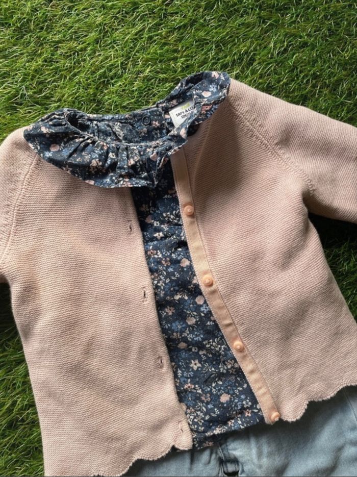 Ensemble fille 12 mois - photo numéro 2