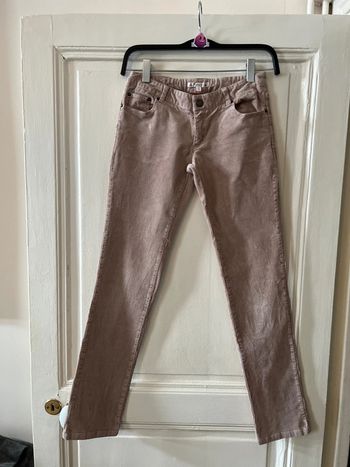 Jean slim 5 poches velours fines côtes 12 ans - Bonpoint