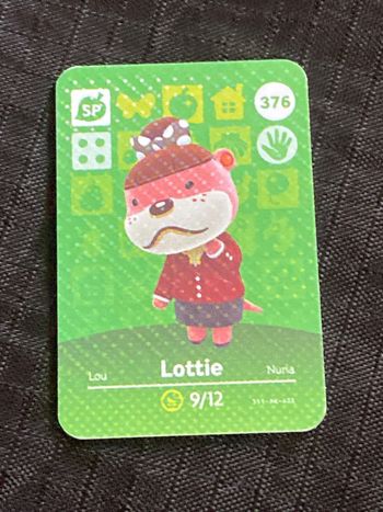 mini carte  amiibo Lottie