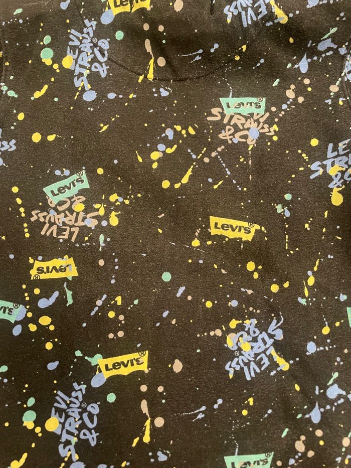 Sweat Lévis 6 ans /116 centimètres stylé graffiti - photo numéro 9
