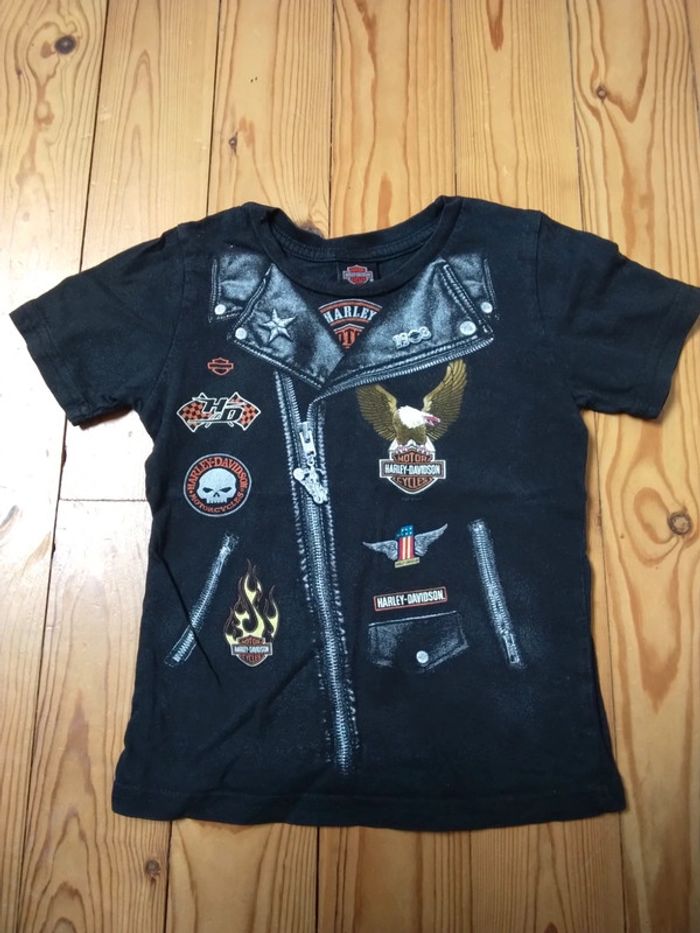 T-shirt Harley Davidson 4 ans