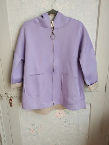 Veste zippée à capuche taille 50 52