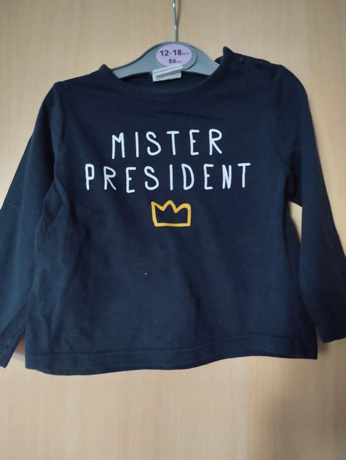 T-shirt manches longues 18mois