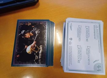 Lot de 10 images panini Animaux Fantastiques : les Secrets de Dumbledore