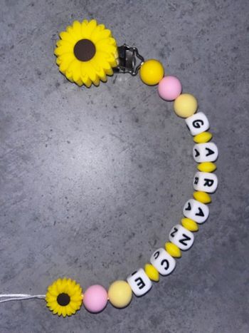 Attache tétine personnalisé