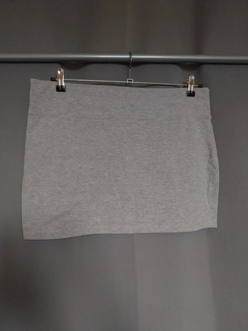 Jupe gris clair