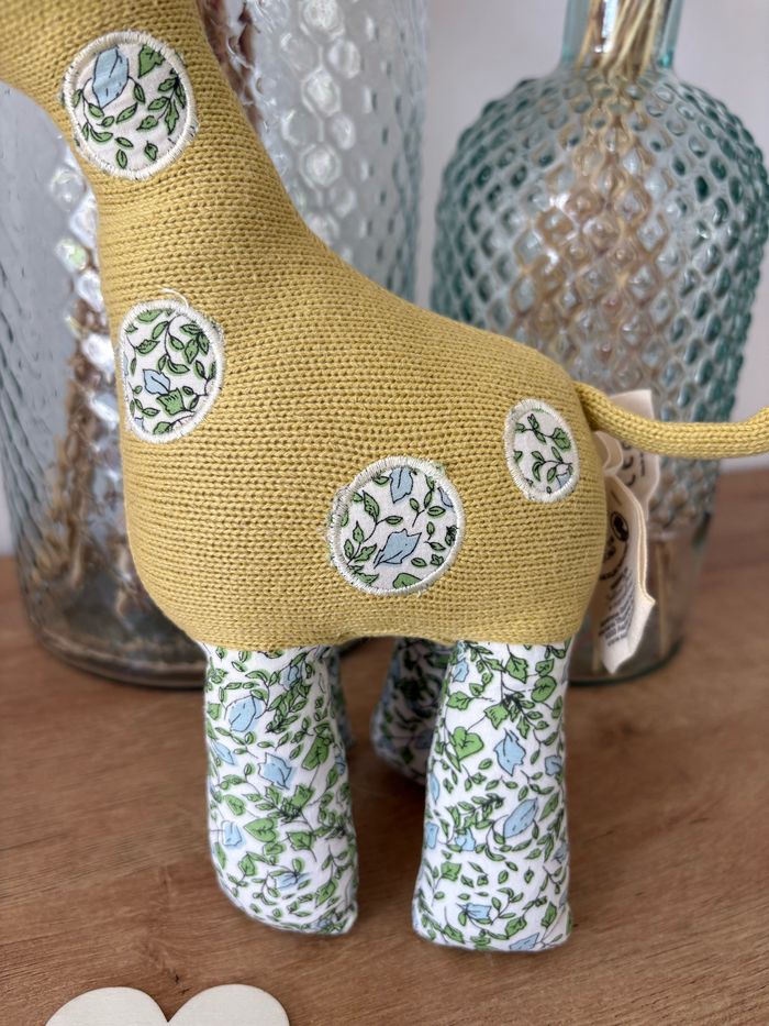 Girafe peluche bio - photo numéro 3