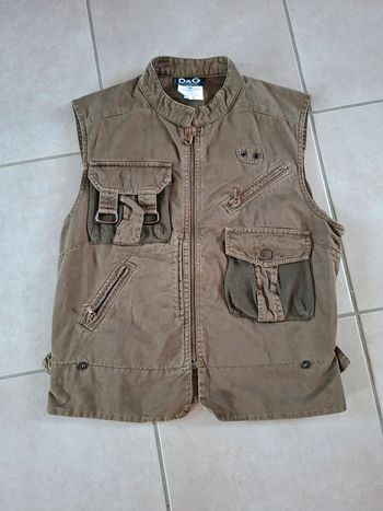 Veste sans manche Dolce & Gabbana D&G / Vintage / Taille M / Marron