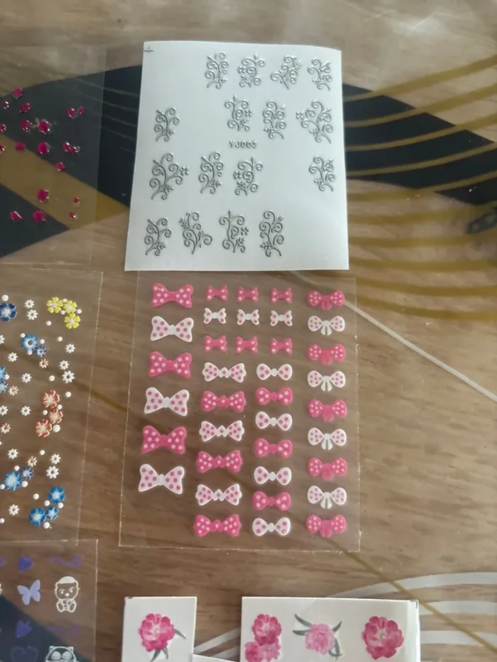 Lots de stickers pour ongles - photo numéro 3