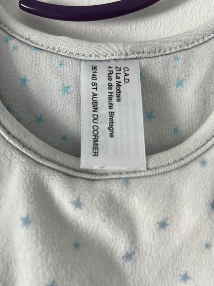 🍼 Gigoteuse d’hiver bébé – motif lapin - photo numéro 3