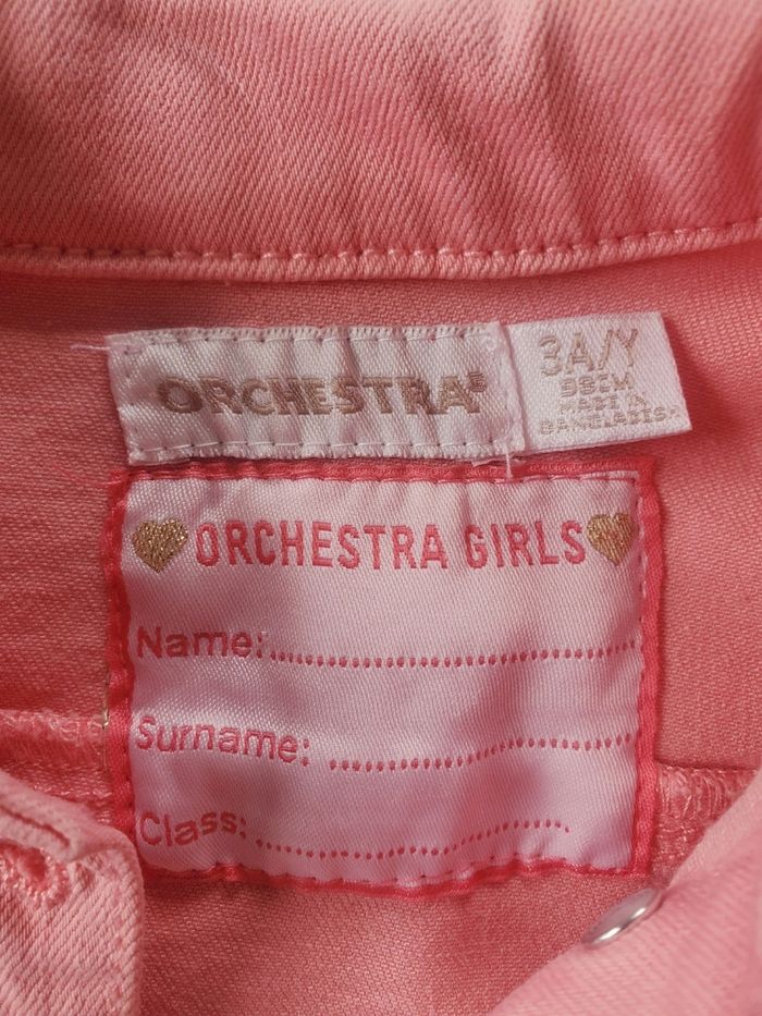 Veste jeans rose 3 ans - photo numéro 2