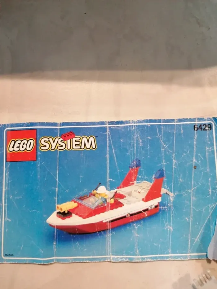 lego 6429 bateau des pompiers - photo numéro 4